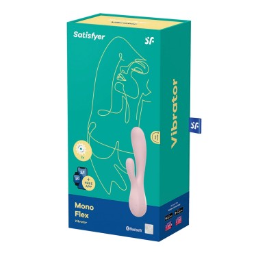 Satisfyer - Wibrator podwójny króliczek Mono